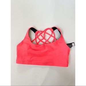 Neon onzie racerback sports bra